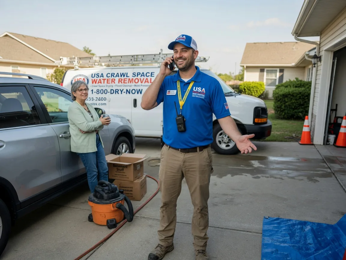 Crawl Space Water Removal Washington, VA FAQs